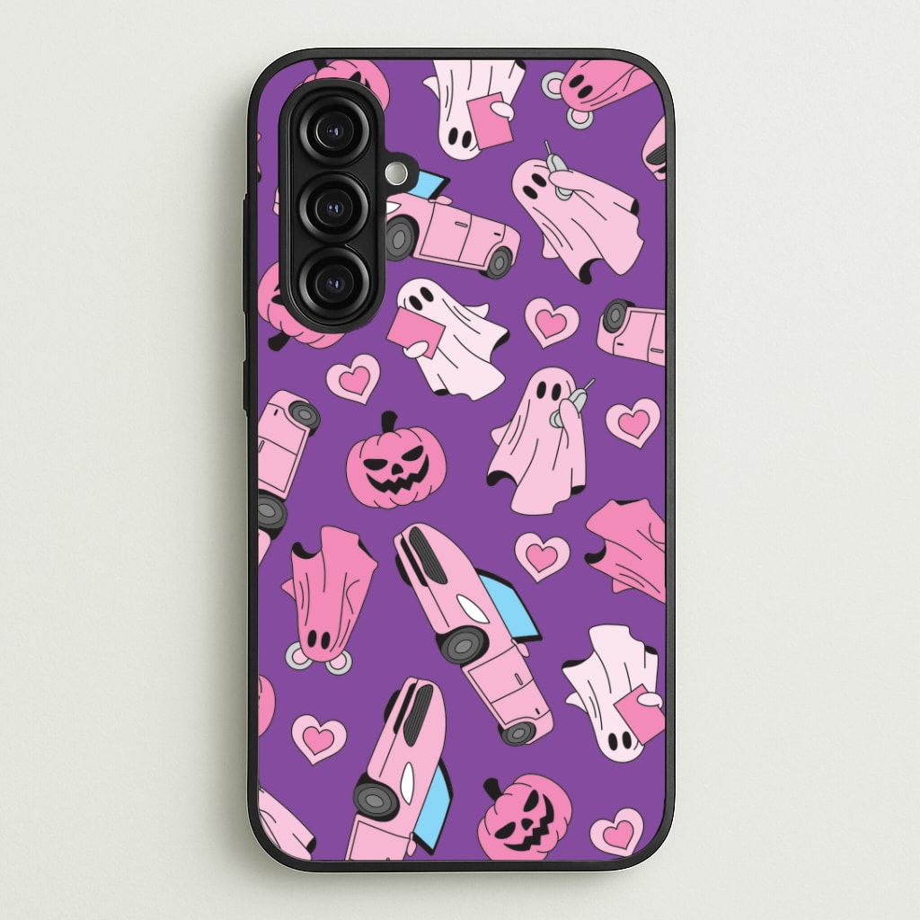 Mean Ghouls Props Pattern Galaxy A16 Case
