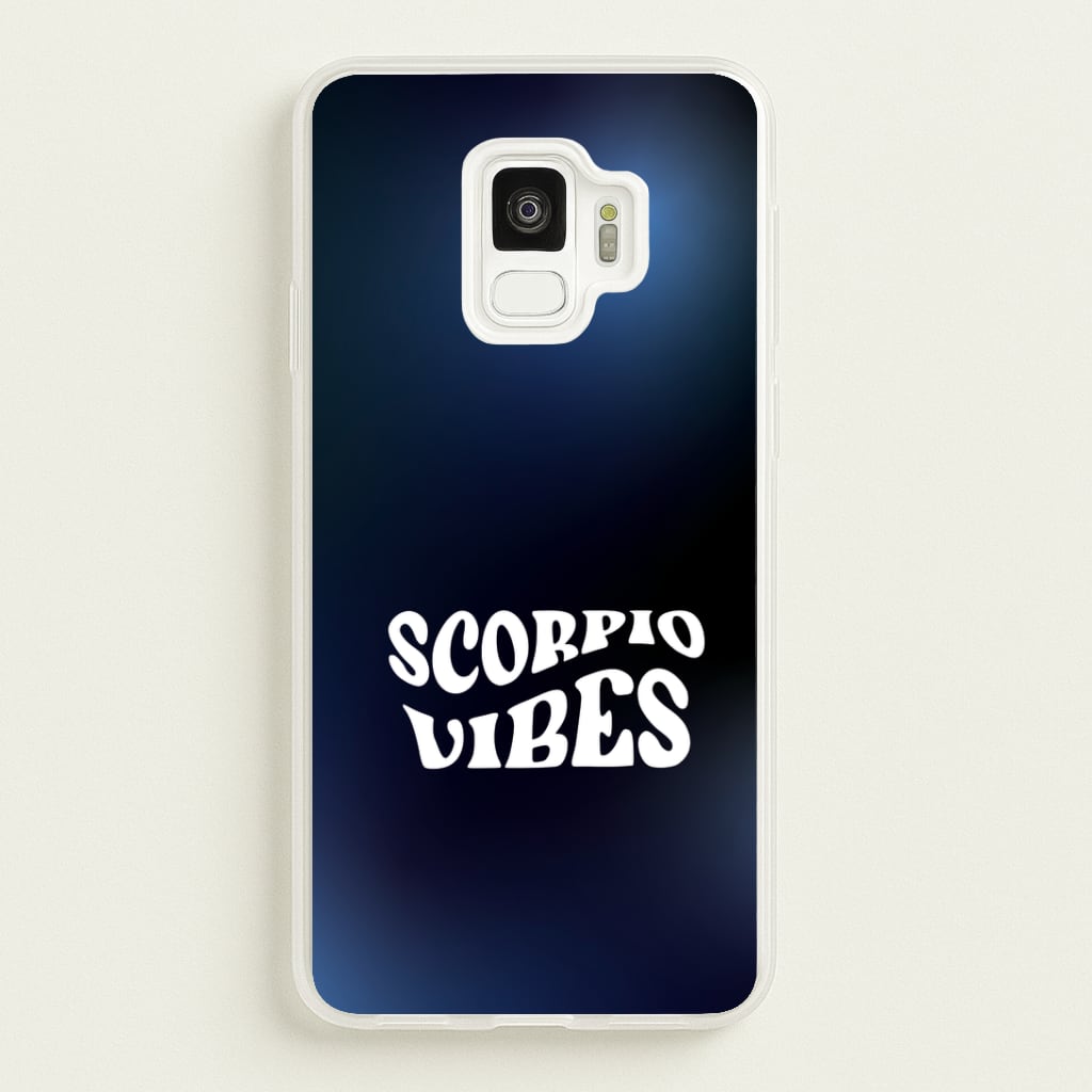 Scorpio Vibes Gradient Zodiac Galaxy S9 Case