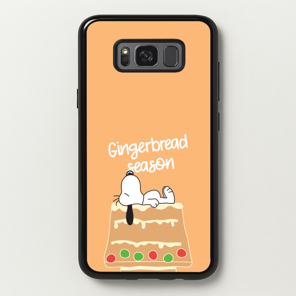 Cartoon Beagle Gingerbread House Galaxy S8 Plus Case