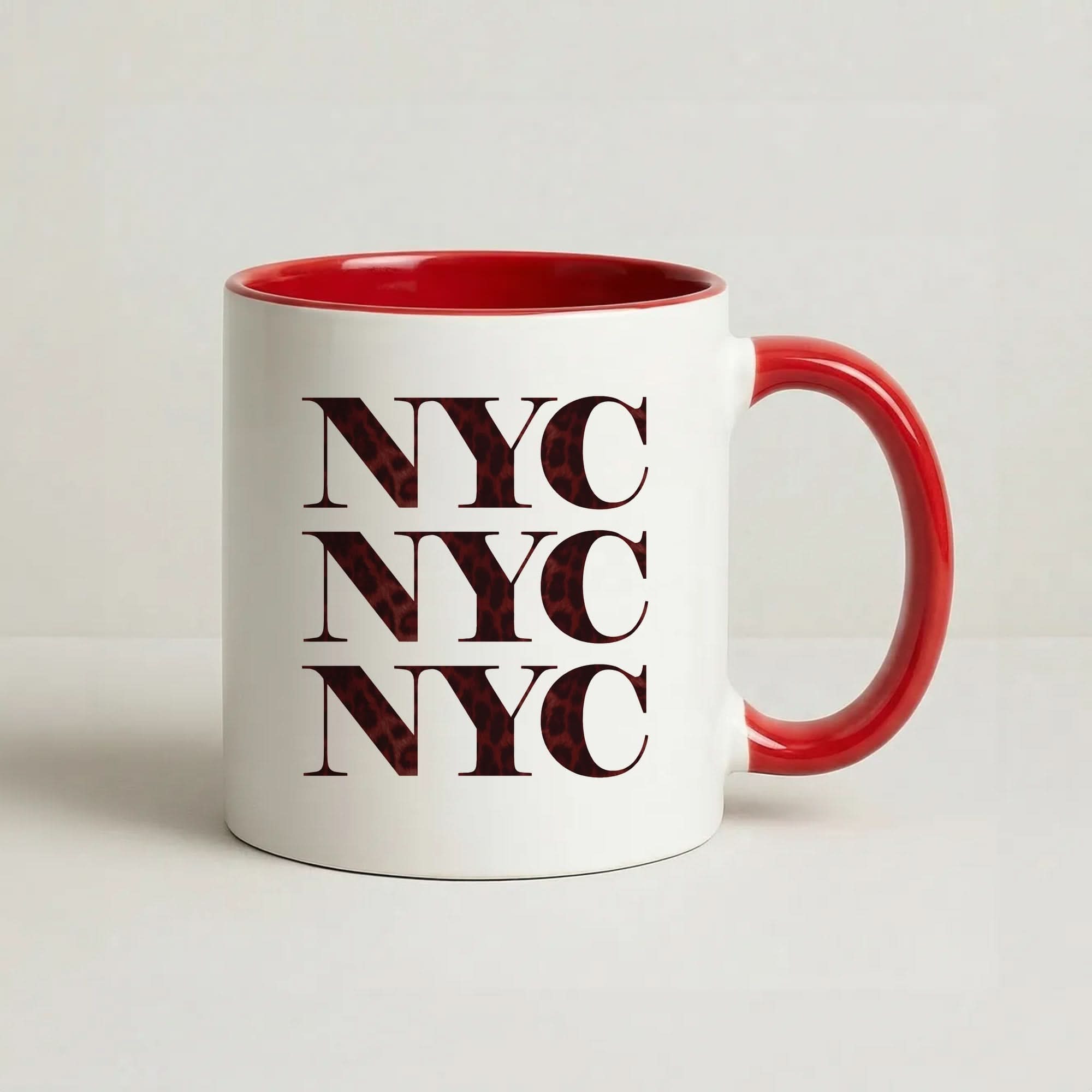 Fifth Avenue Red Mug