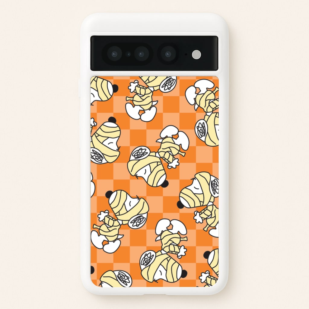 Mummy Cartoon Beagle Pattern Google Pixel 7 Pro Case