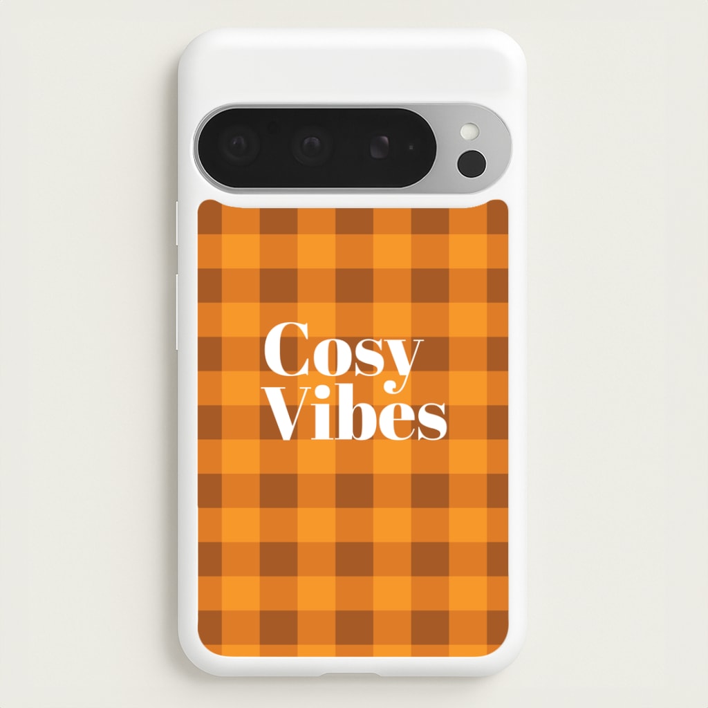 Checkered Cosy Vibes Google Pixel 9 Pro XL Case