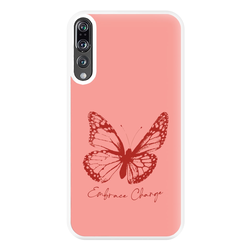 Embrace Change Butterfly Huawei P20 Pro Case