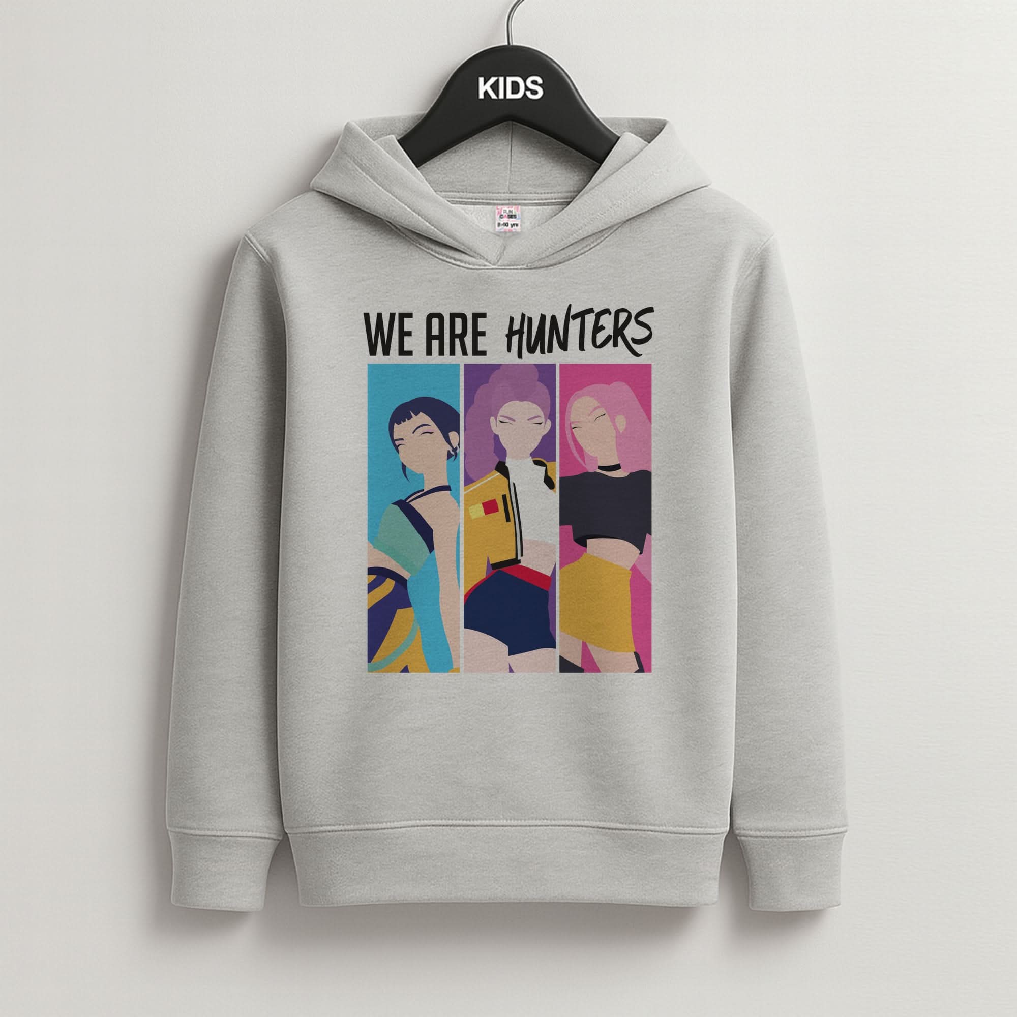 We Are Hunters Grey Kids Hoodie