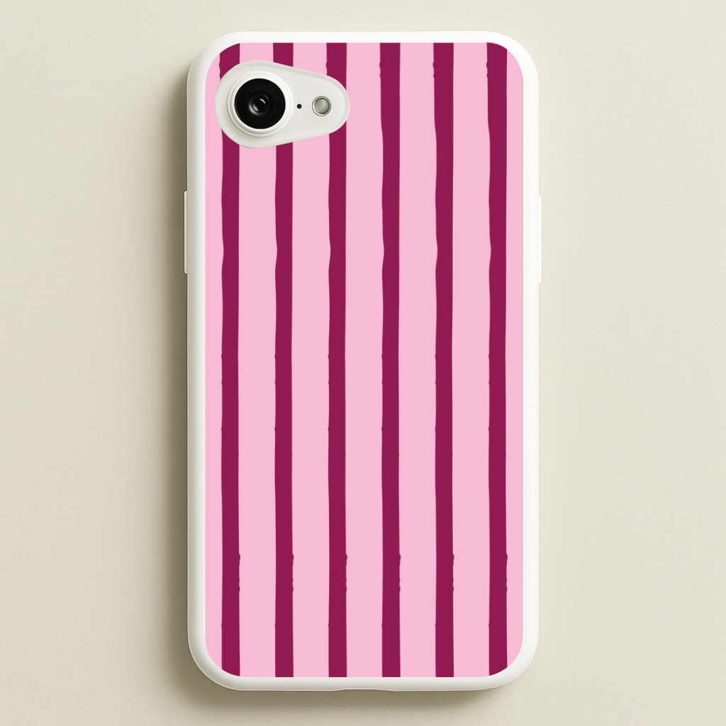 Strawberry Stripes iPhone 17e Case