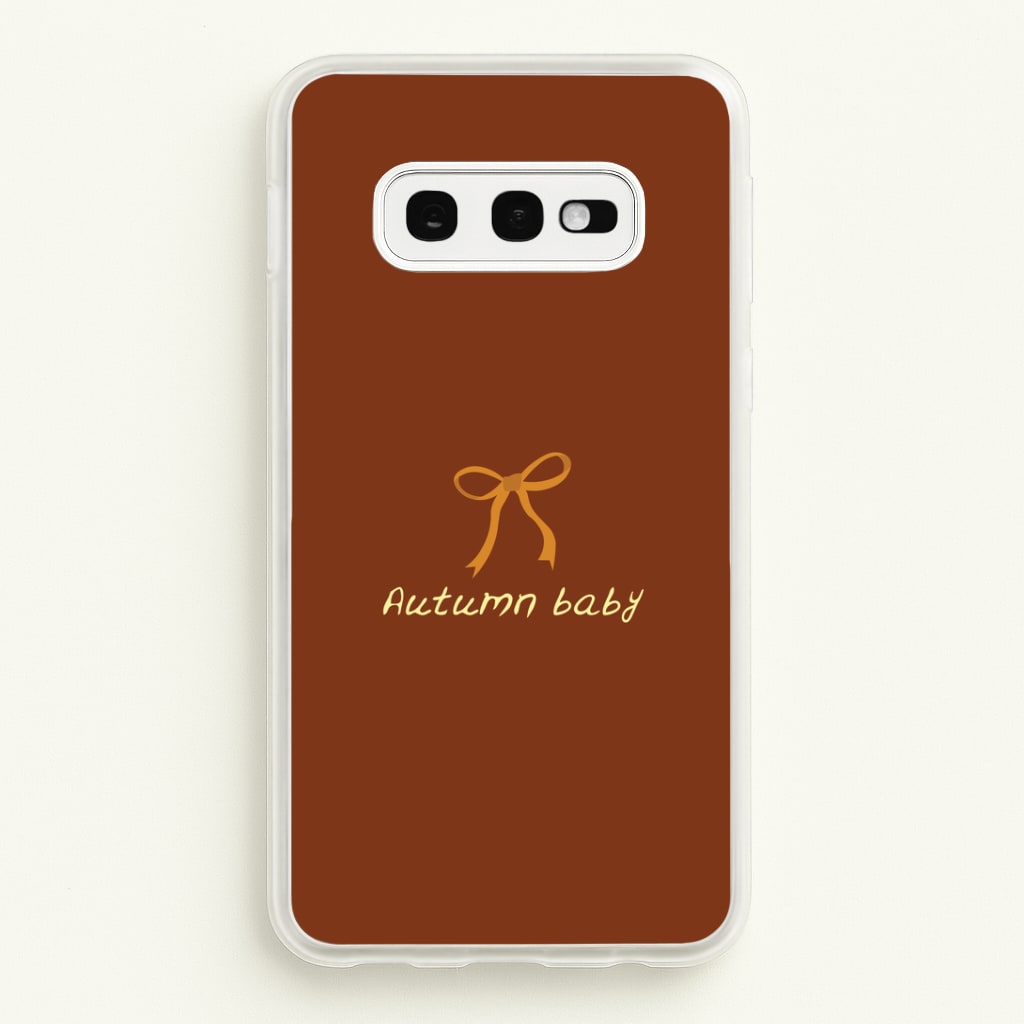 Autumn Baby Galaxy S10e Case