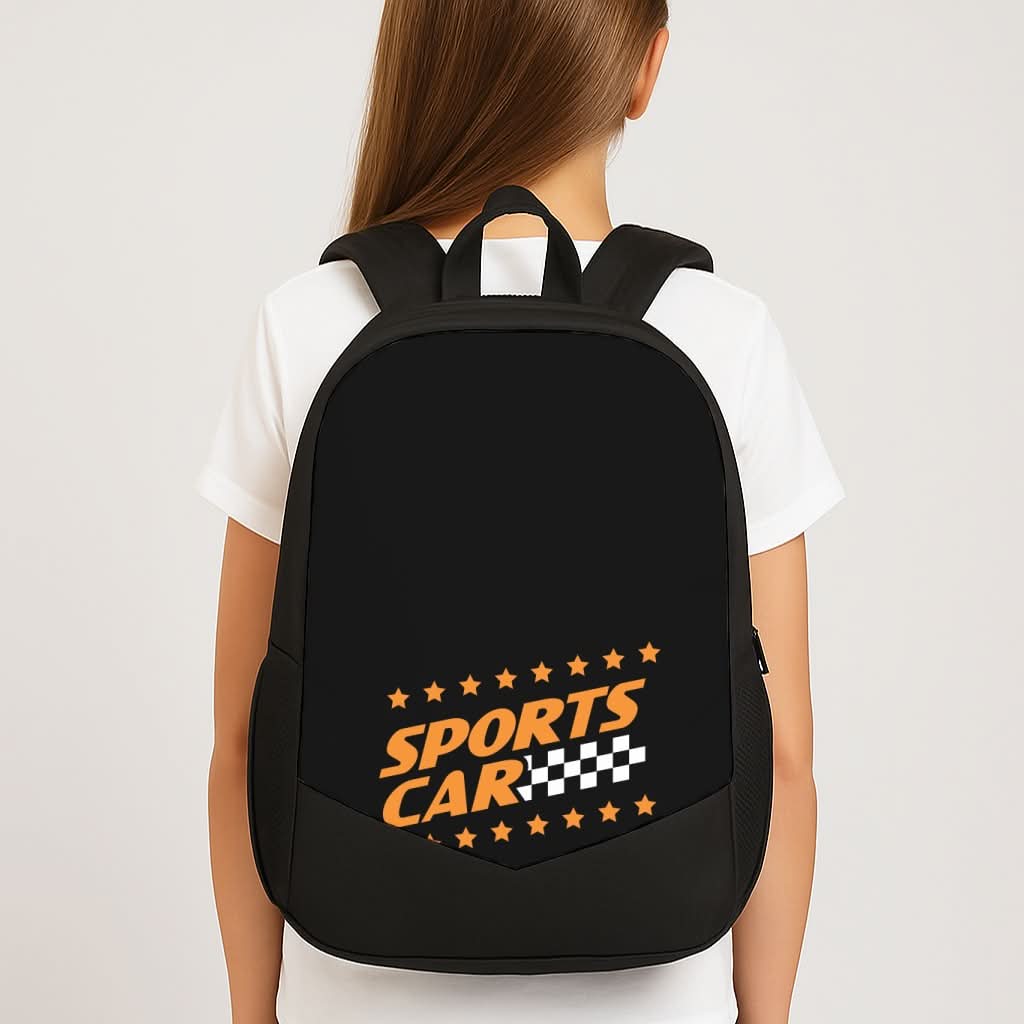 Sports Car School Bag