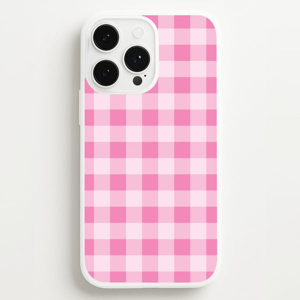 Strawberry Gingham iPhone 13 Pro Max Case