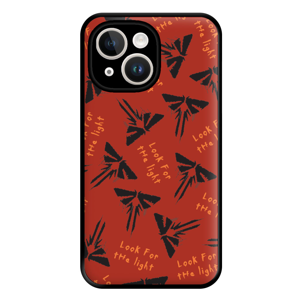 Look For The Light Firefly Pattern iPhone 14 Plus Case