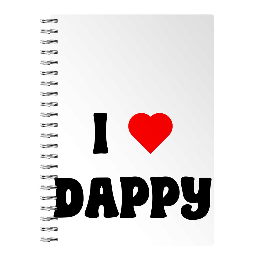 I Love Dappy - N-Dubz Notebook