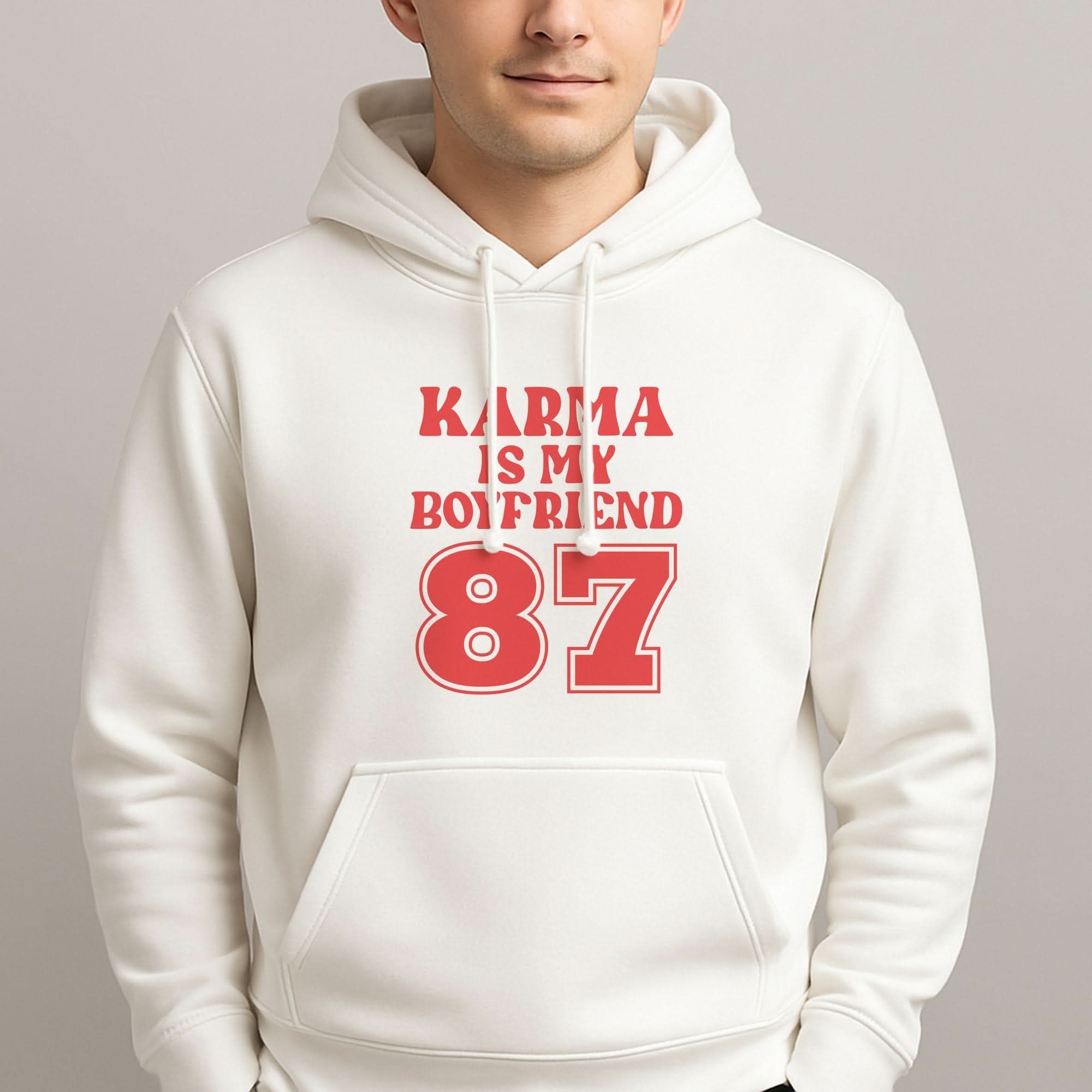 Karma Is My Boyfriend Mens Hoodie
