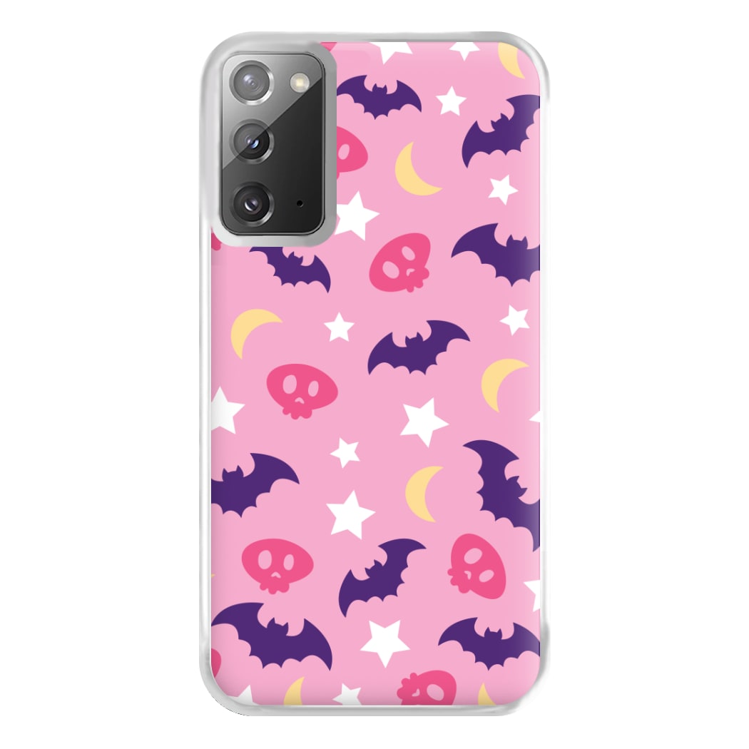 Skull, Bats And Stars Pattern Galaxy Note 20 Case