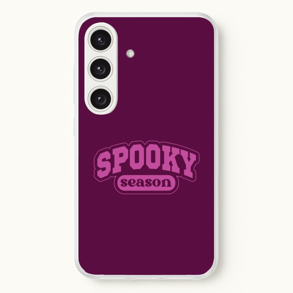 Spooky Season Varsity Galaxy S24 Plus Case