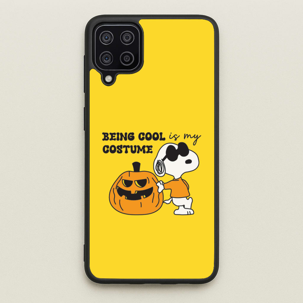 Being Cool Is My Costume Galaxy A12 Case