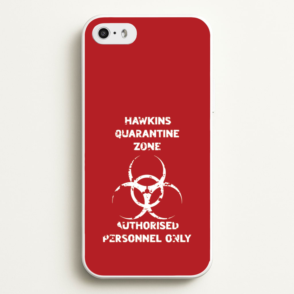 Hawkins Quarantine Zone iPhone 5 / 5s / SE 2016 Case