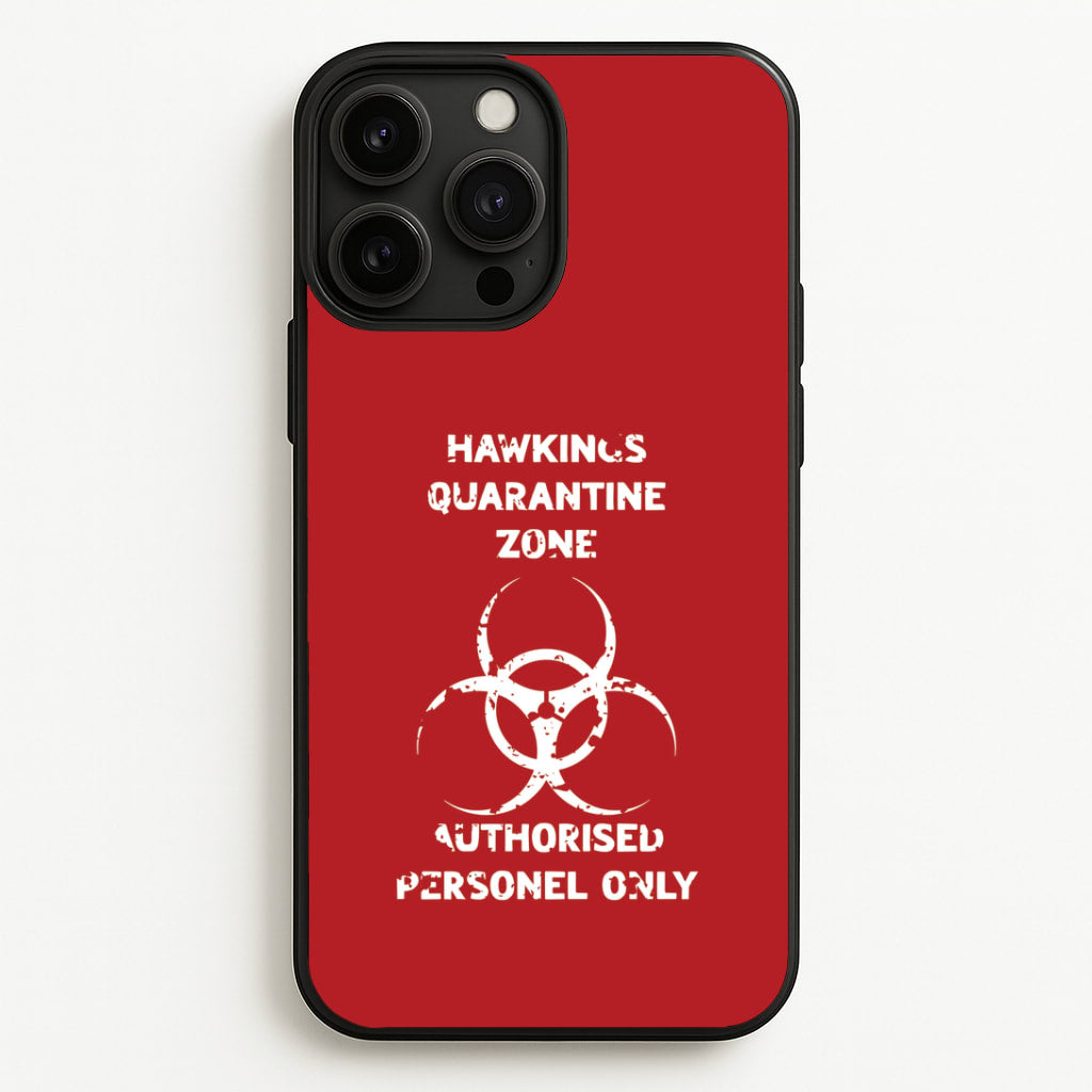 Hawkings Quarantine Zone iPhone 13 Pro Case