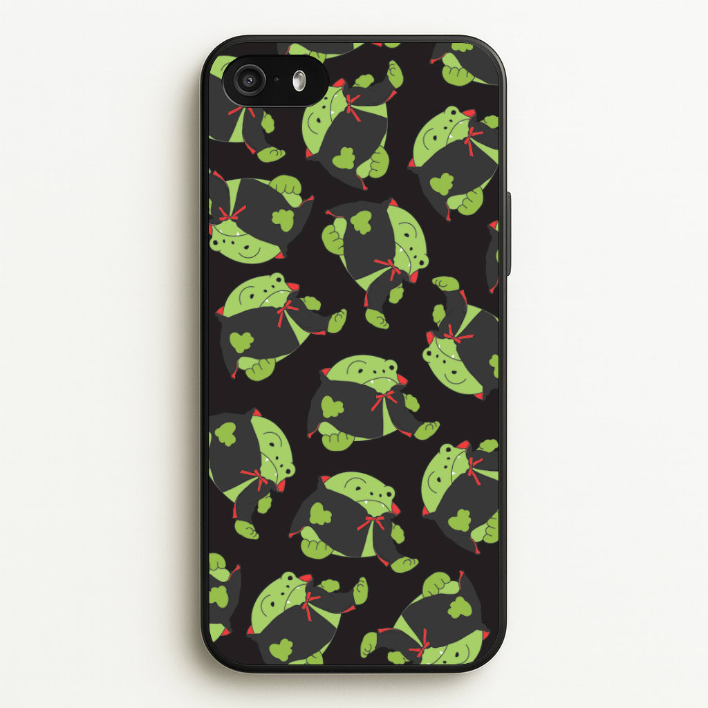 Vampire Frog Pattern - Halloween iPhone 5 / 5s / SE 2016 Case