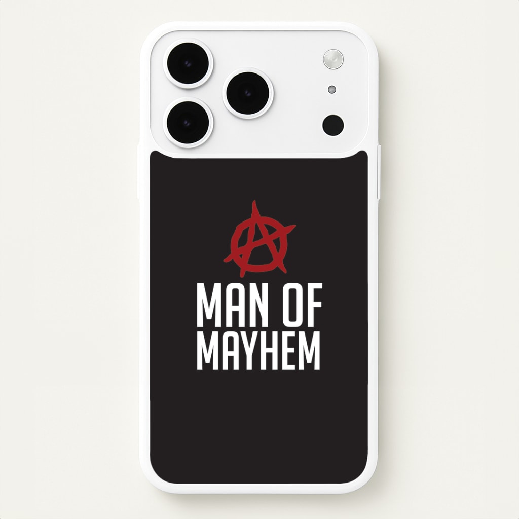 Man Of Mayhem iPhone 17 Pro Max Case