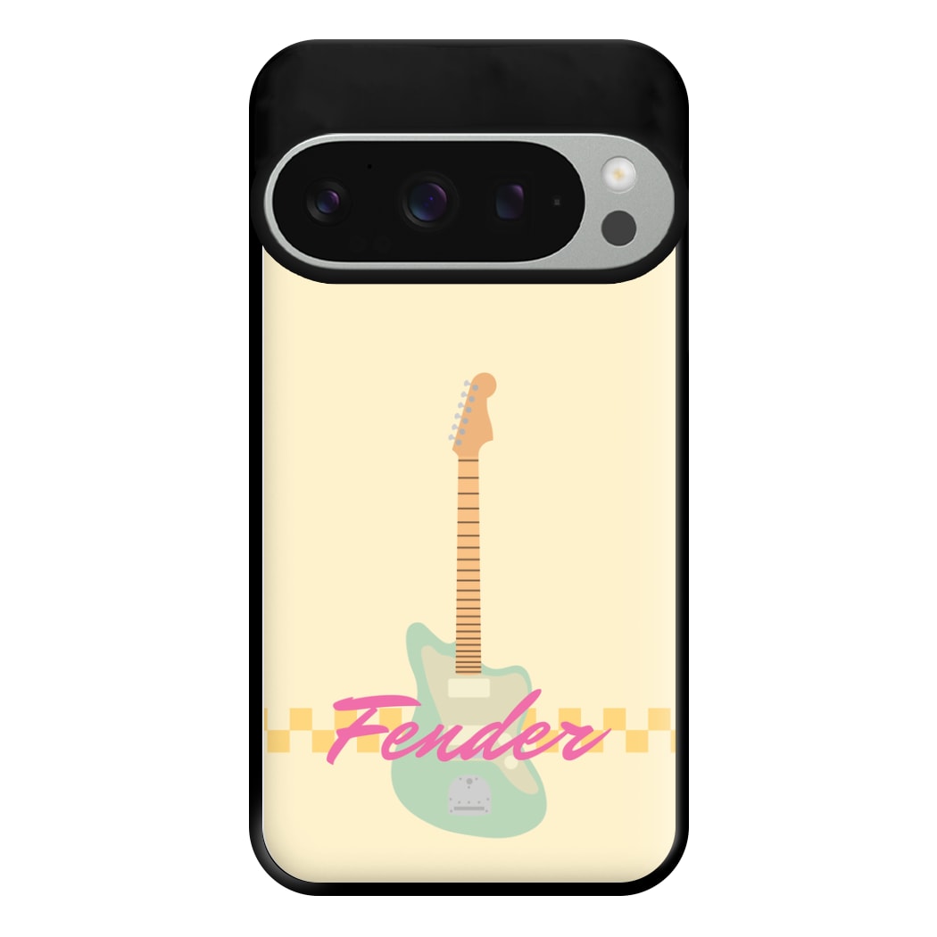 Blue Guitar Fender Google Pixel 9 / 9 Pro Case
