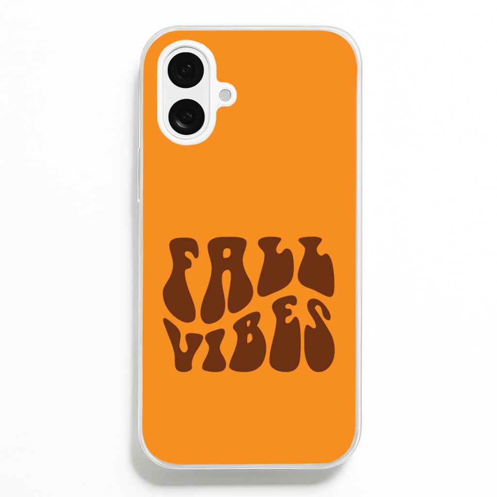 Fall Vibes iPhone 16 Plus Case