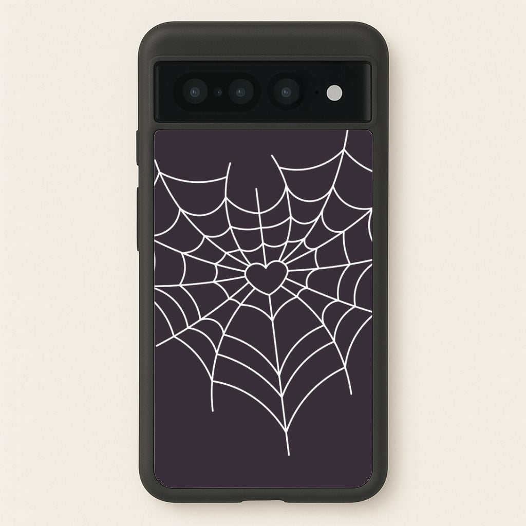 Spiderweb Hearts I Google Pixel 7 Pro Case