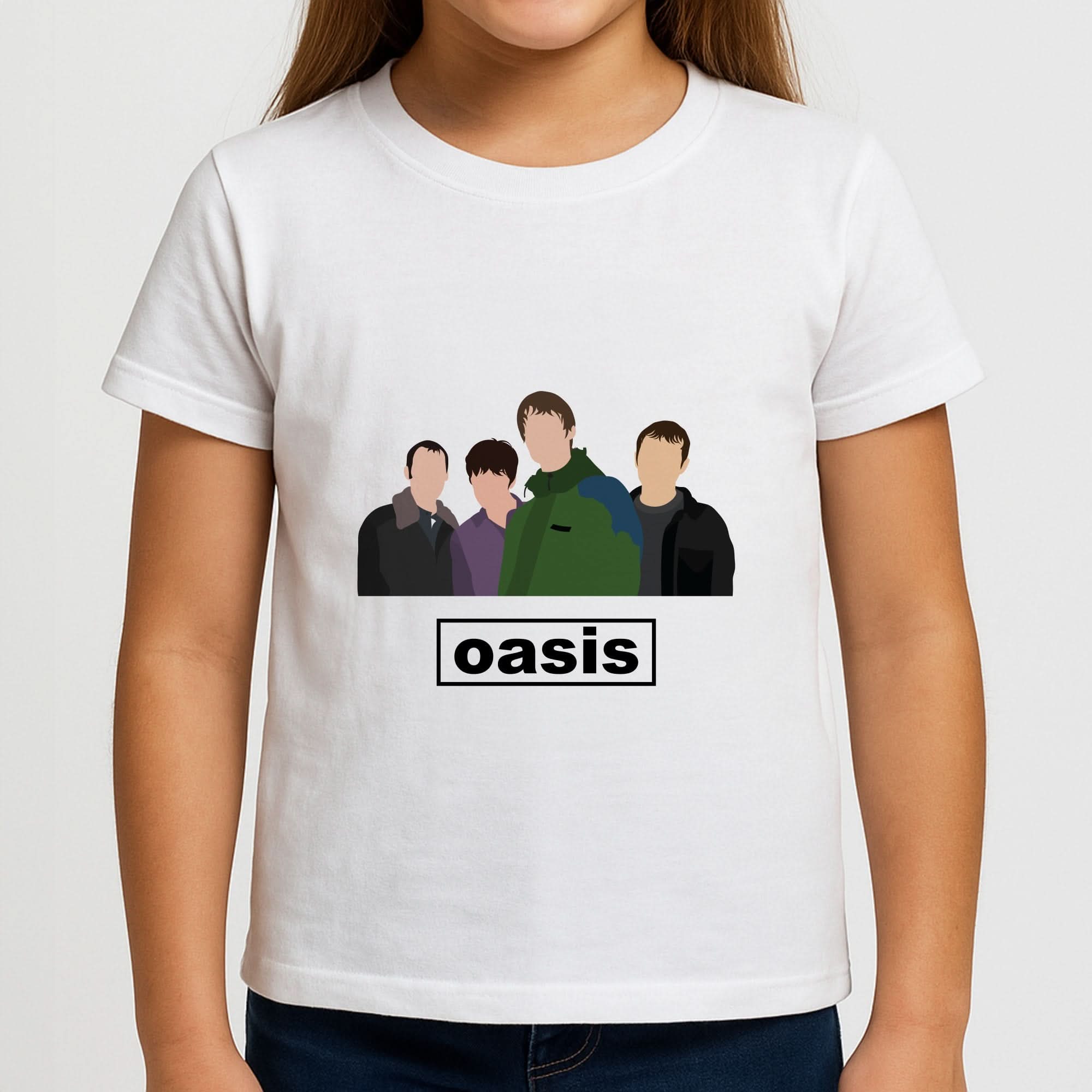 Rock Band Members Girls T-Shirt