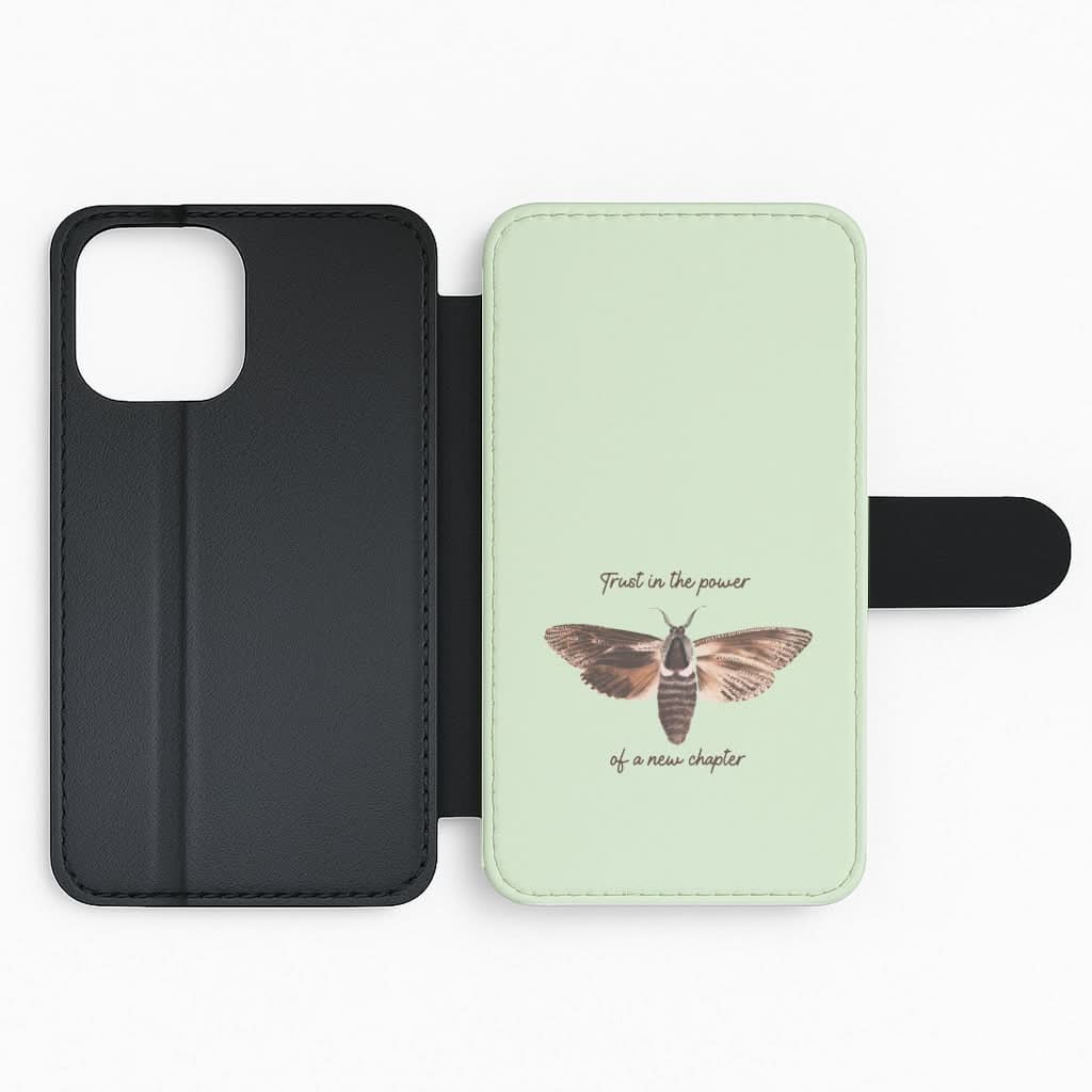 Trust In The Power Of A New Chapter Flip Phone Case