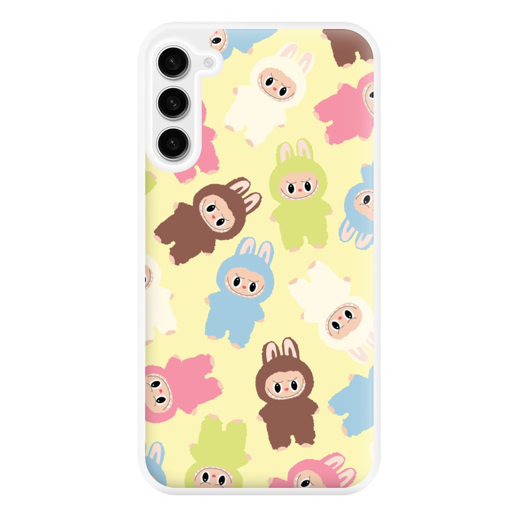 Colourful Little Monsters Pattern Galaxy S23 Plus Case