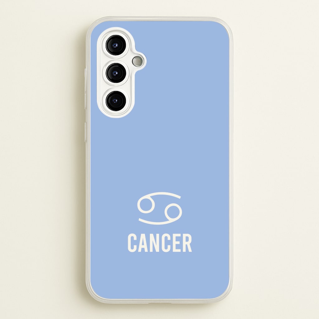 Cancer Pastel Zodiac Galaxy A54 Case