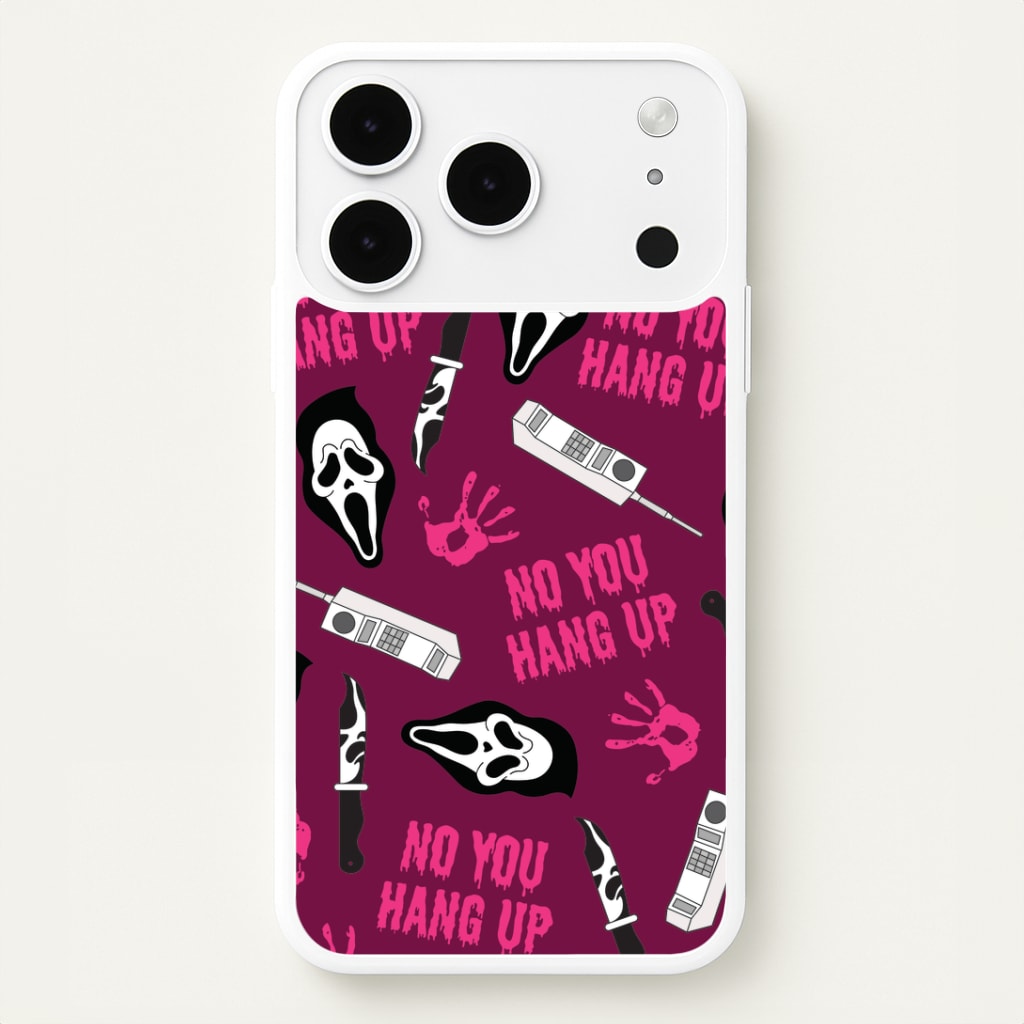 Scary Movie Props Patterm iPhone 17 Pro Max Case