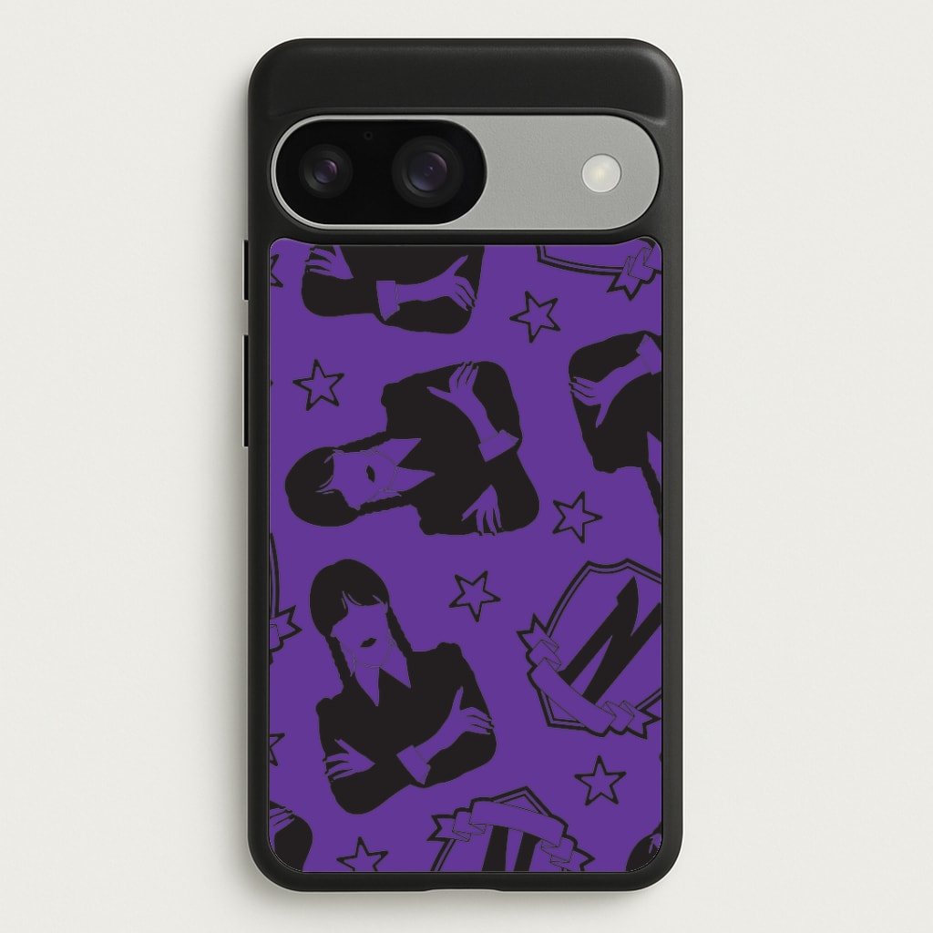 Wednesday Pattern Google Pixel 9 / 9 Pro Case