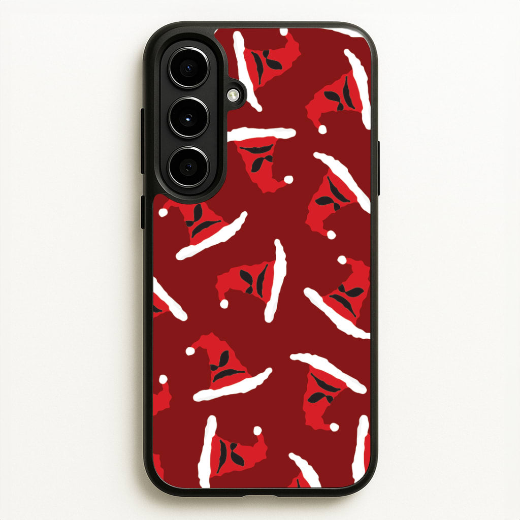 Sorting Christmas Hat Pattern Galaxy A56 Case