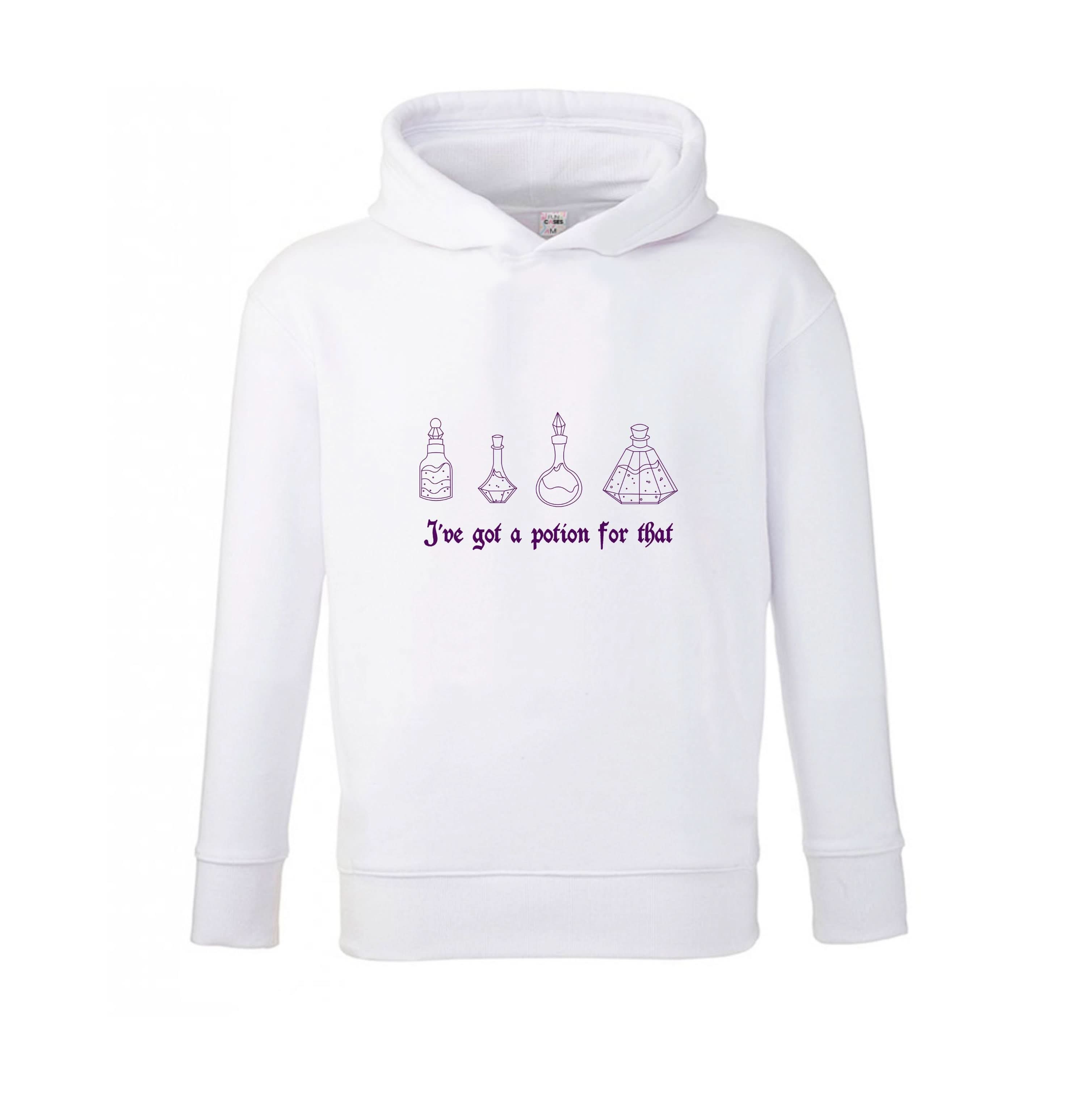I've Got A Potion For You Dark Pink Kids Hoodie