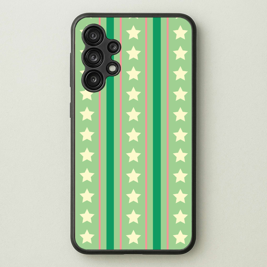 Stars And Stripes Christmas Pattern Galaxy A13 Case