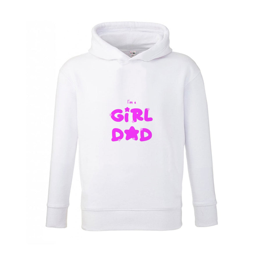 I'm A Girl Dad - Personalised Father's Day Kids Hoodie