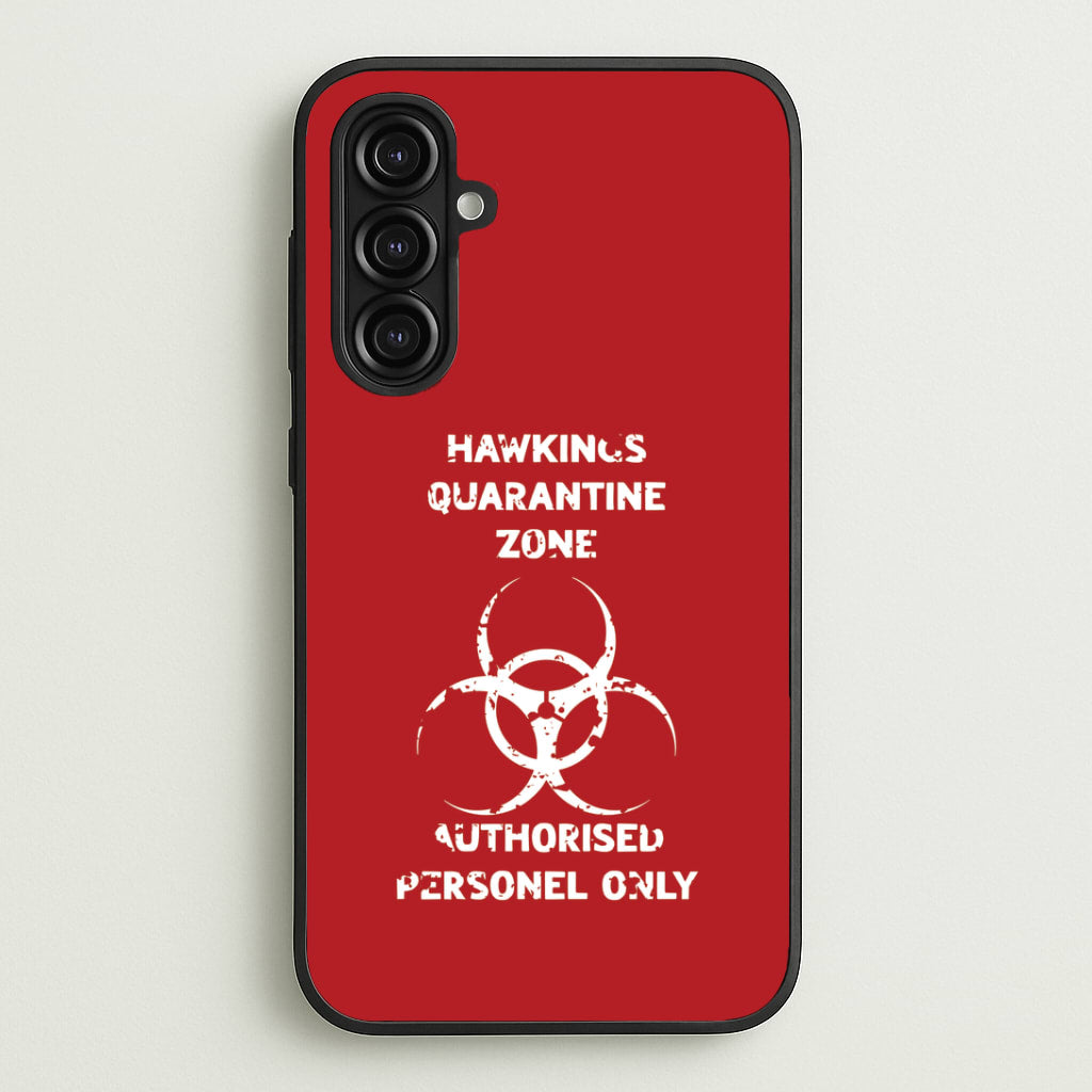 Hawkings Quarantine Zone Galaxy A16 Case