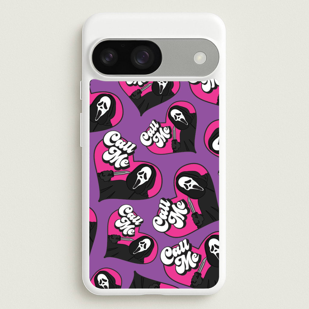 Call Me Heart Pattern Google Pixel 9 / 9 Pro Case