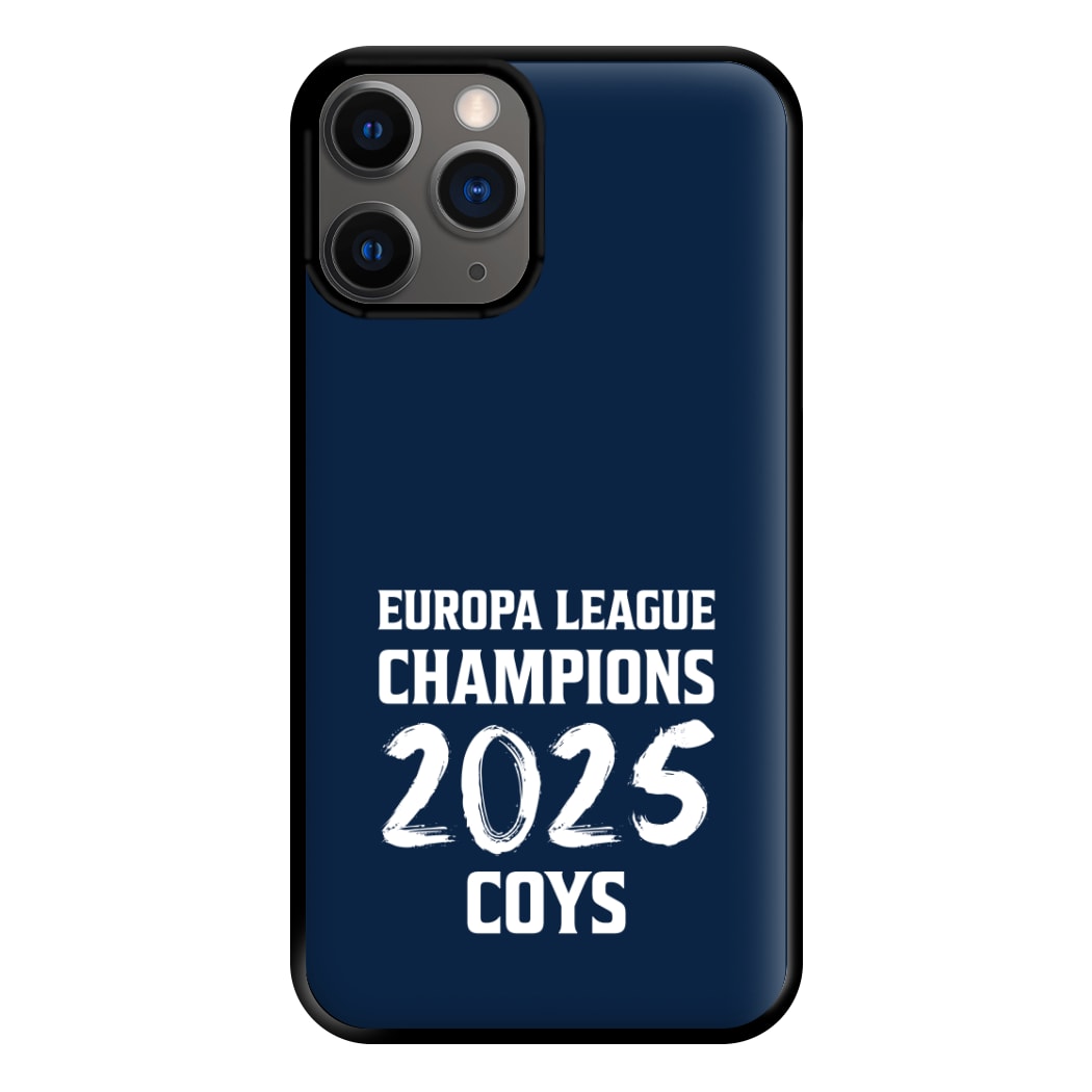 Europa League Winners 2025 - COYS iPhone 12 Pro Max Case