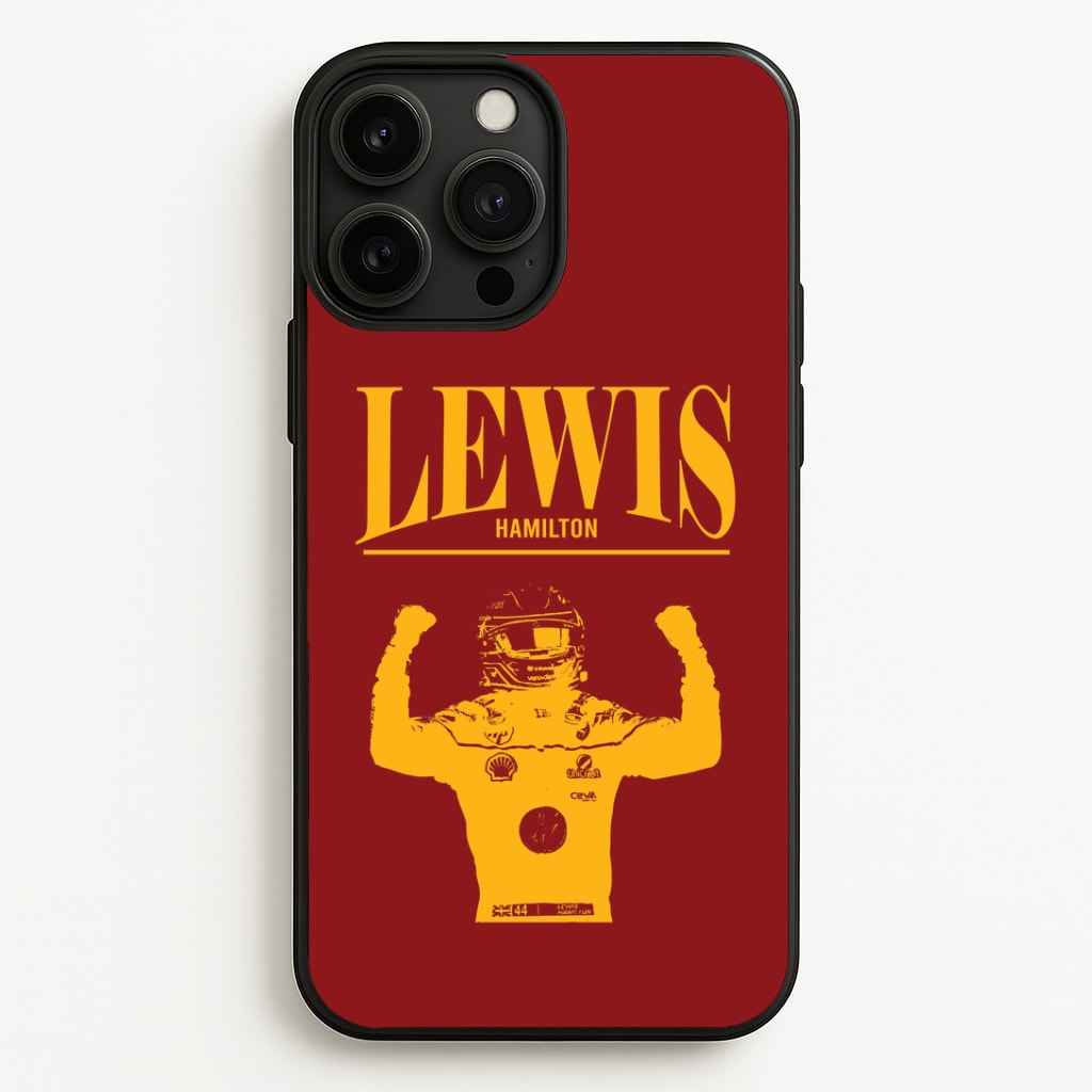 Lewis Red And Gold iPhone 13 Pro Case