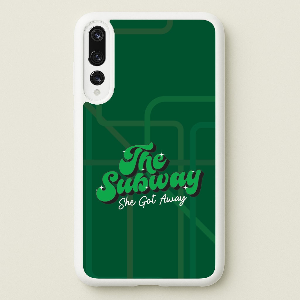 Subway Green Huawei P20 Pro Case