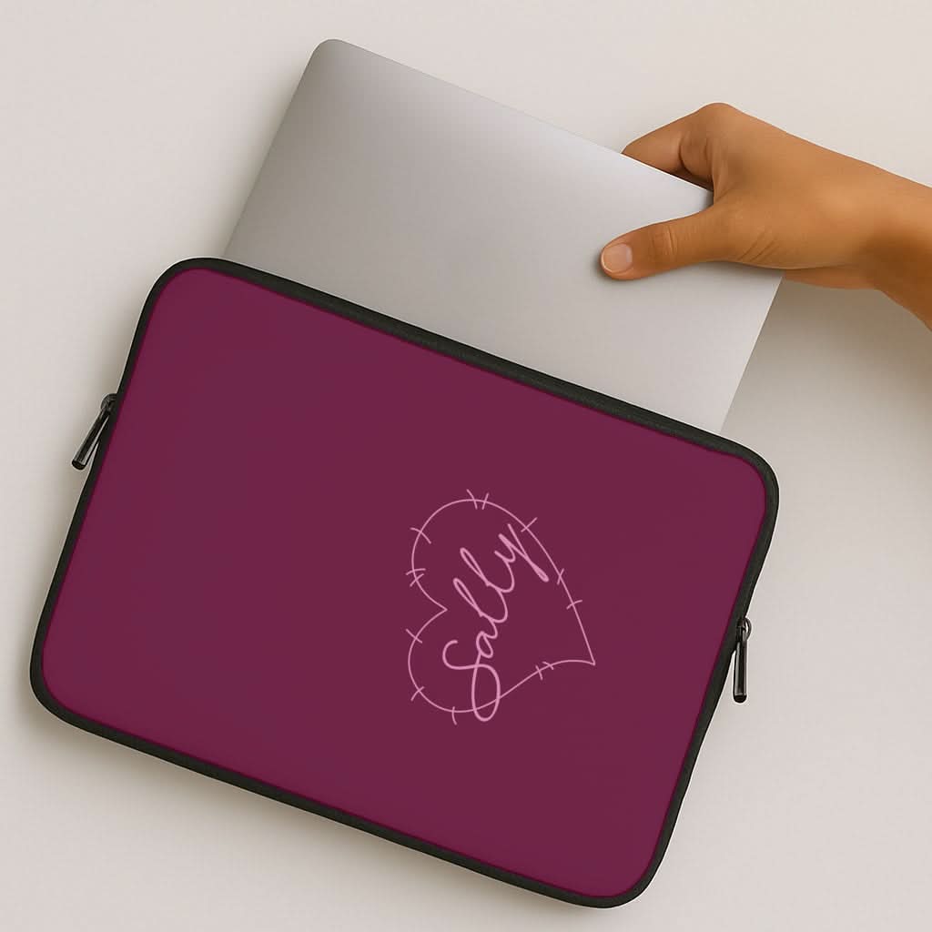Stitched Heart Sally MacBook Cover