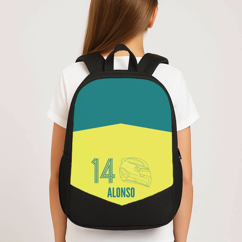 Alonso Helmet 2026 School Bag