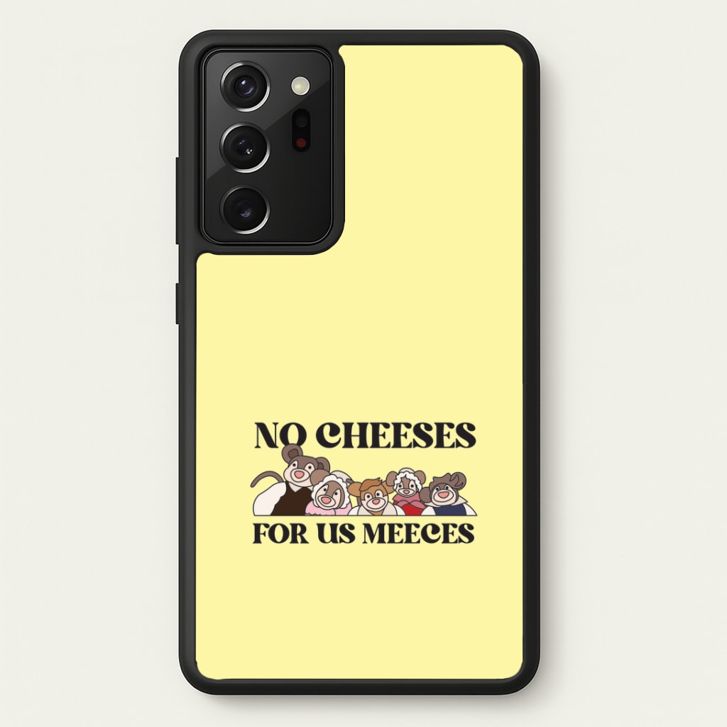 No Cheeses For Us Meeces II Galaxy Note 20 Ultra Case