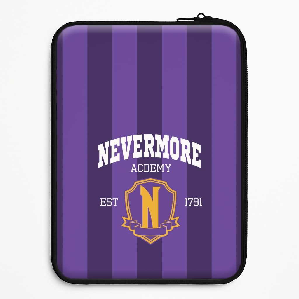 Addams Academy Purple Universal Laptop Sleeve
