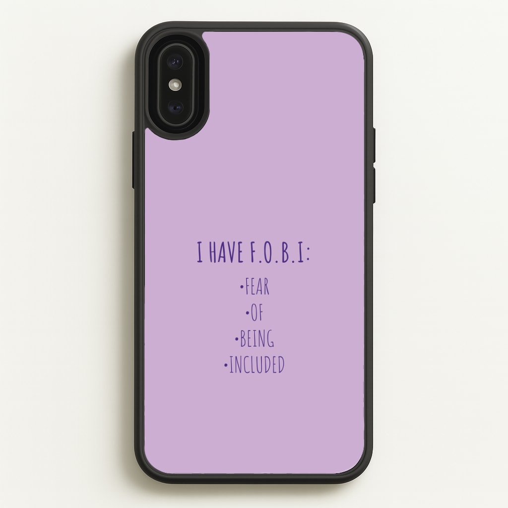 F.O.B.I iPhone XS Max Case