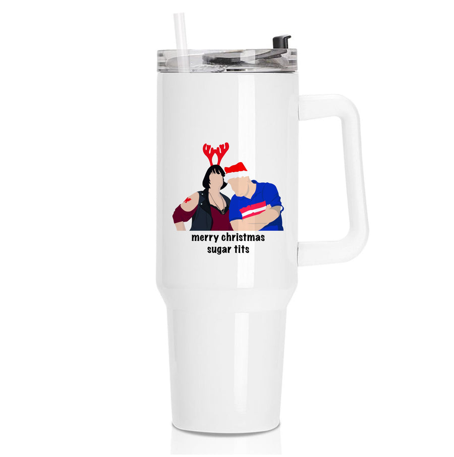 Merry Christmas Sugar Tits - Gavin And Stacey Tumbler