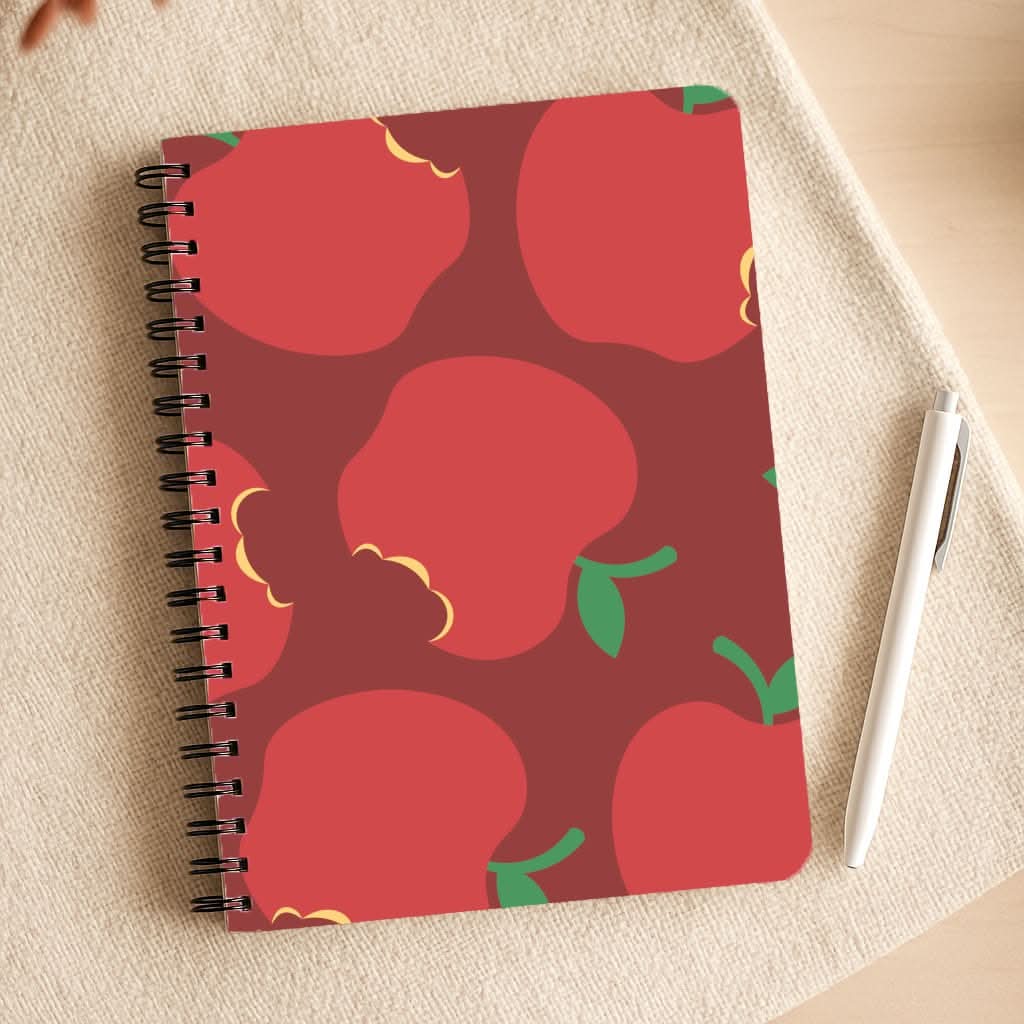 Teacher Apples Pattern Notepad