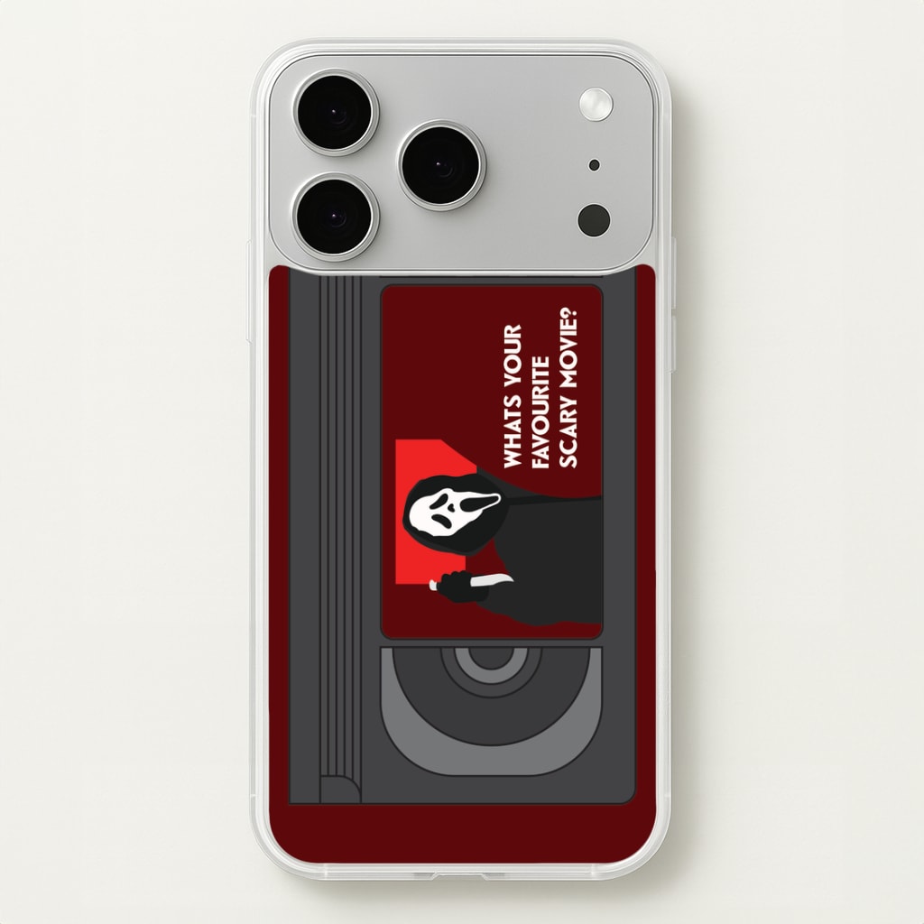 Horror Movie 7 VHS Tape iPhone 17 Pro Max Case