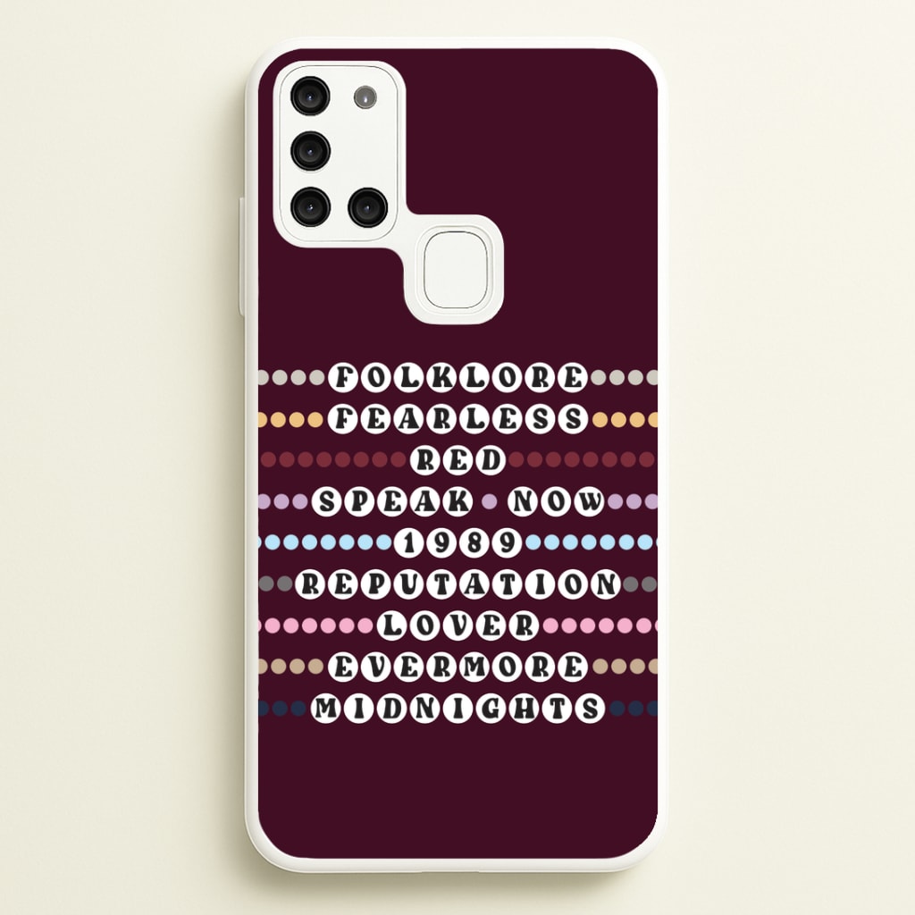 Concert Bracelets Galaxy A21s Case