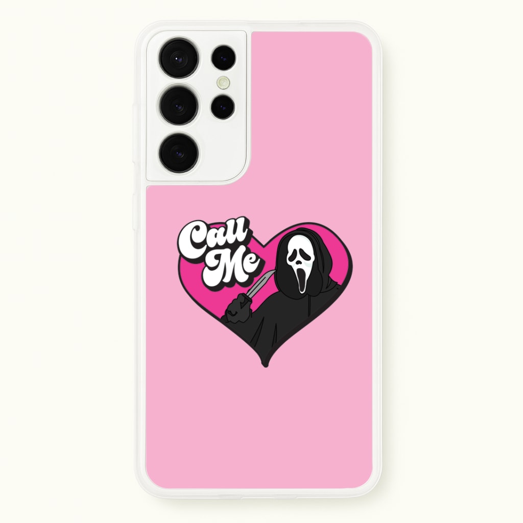 Call Me Heart Galaxy S21 Ultra Case